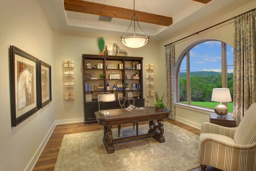 The Colinas II Home Office The Colinas II Home Office