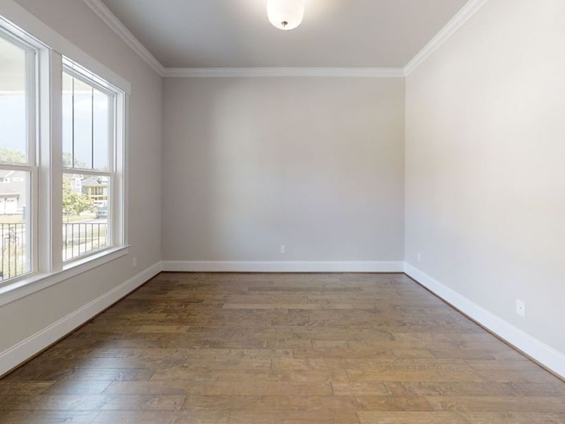 Representative unfurnished interior of a home built from the The Riposo by Avencia Homes in Riverwalk, Rock Hill (Image 13).