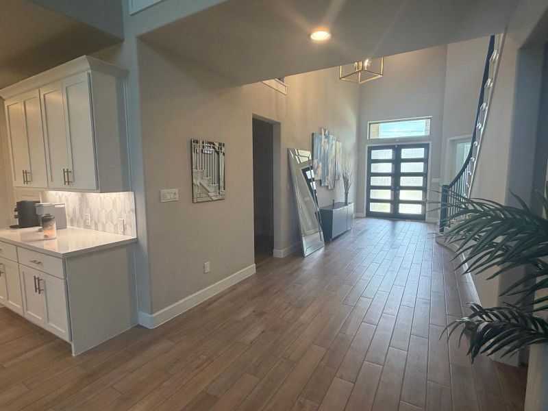 Furnished interior view inside a new home in Legacy Prairie at Katy Court, Katy (Image 15).