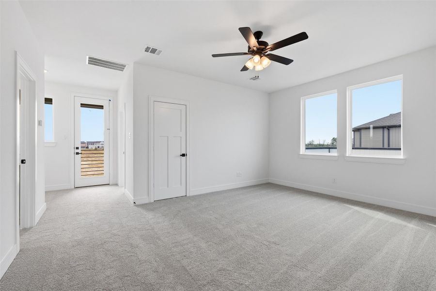 Spacious, unfurnished interior of a new home in Bridgeland Central, Cypress (Image 33).