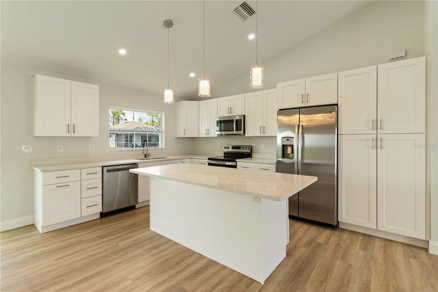 Furnished interior view inside a new home in , Rotonda West (Image 4).