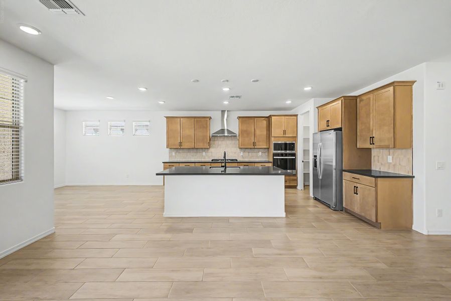 Furnished interior view inside a new home in Las Ventanas - RV Collection, Goodyear (Image 2).