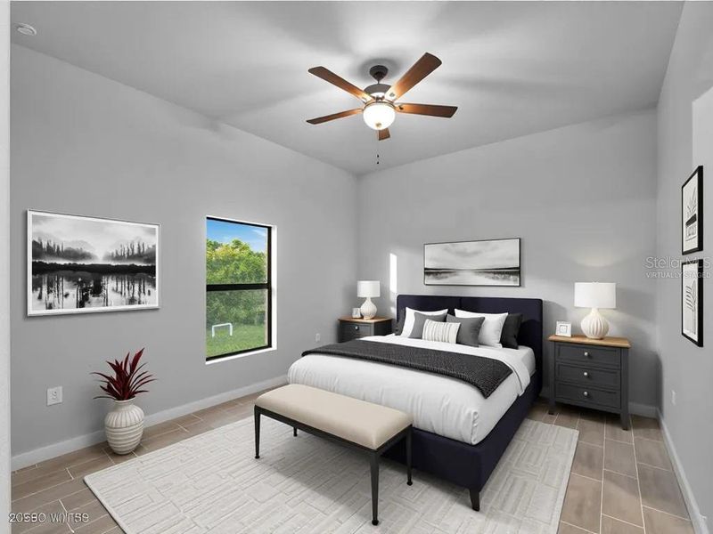 Furnished interior view inside a new home in , North Port (Image 9). Furnished interior view inside a new home in , North Port (Image 9).