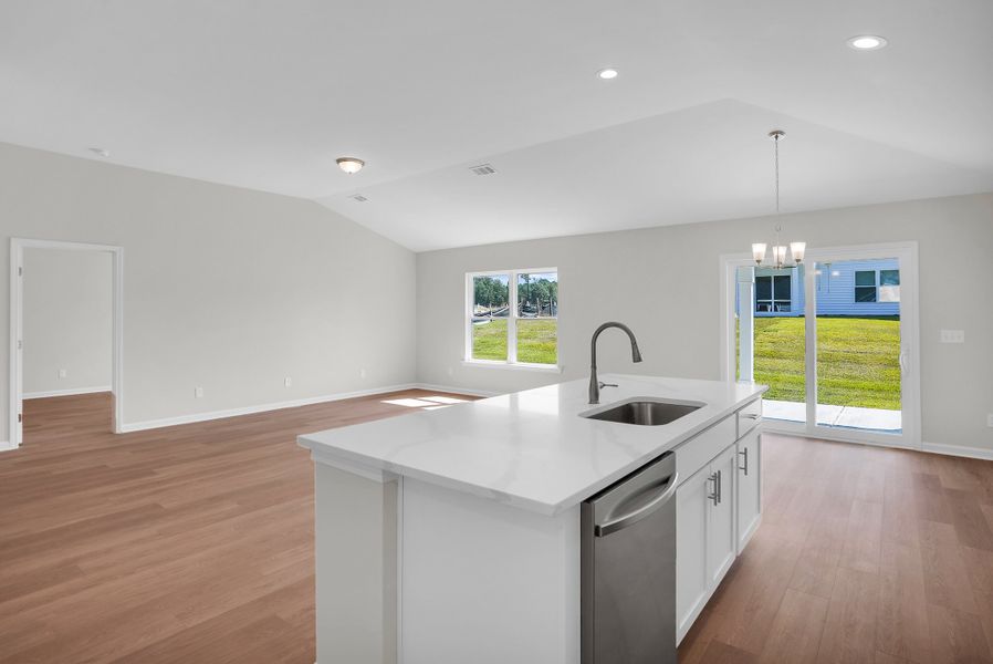 Representative furnished interior of a home built from the The Aspen by Smith Family Homes in Sweetwater, Brunswick (Image 7).