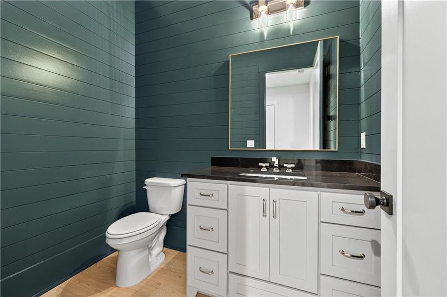 Furnished interior view inside a new home in Town Farms, Peachtree Corners (Image 13).