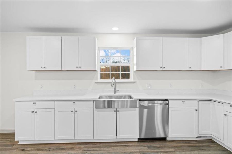 Furnished interior view inside a new home in , Dalton (Image 5).