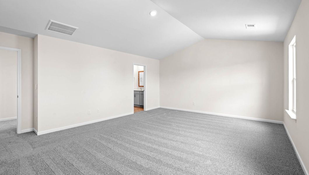 Representative unfurnished interior of a home built from the Biltmore by D.R. Horton in Hunters Ridge, Woodruff (Image 28).