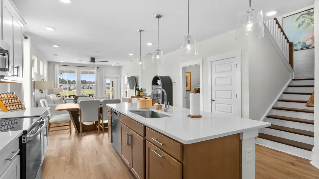 Furnished interior view inside a new home in Townes at Carolina Forest, Myrtle Beach (Image 7).