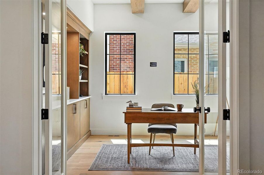 Furnished interior view inside a new home in , Denver (Image 27).