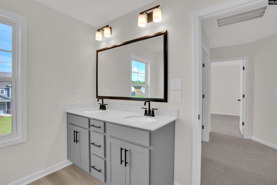 Furnished interior view inside a new home in Rolling Hills, Prosperity (Image 12).