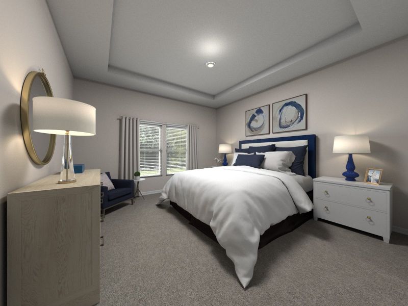 Furnished interior view inside a new home in Briarcreek - Legacy Series, Antioch (Image 5).