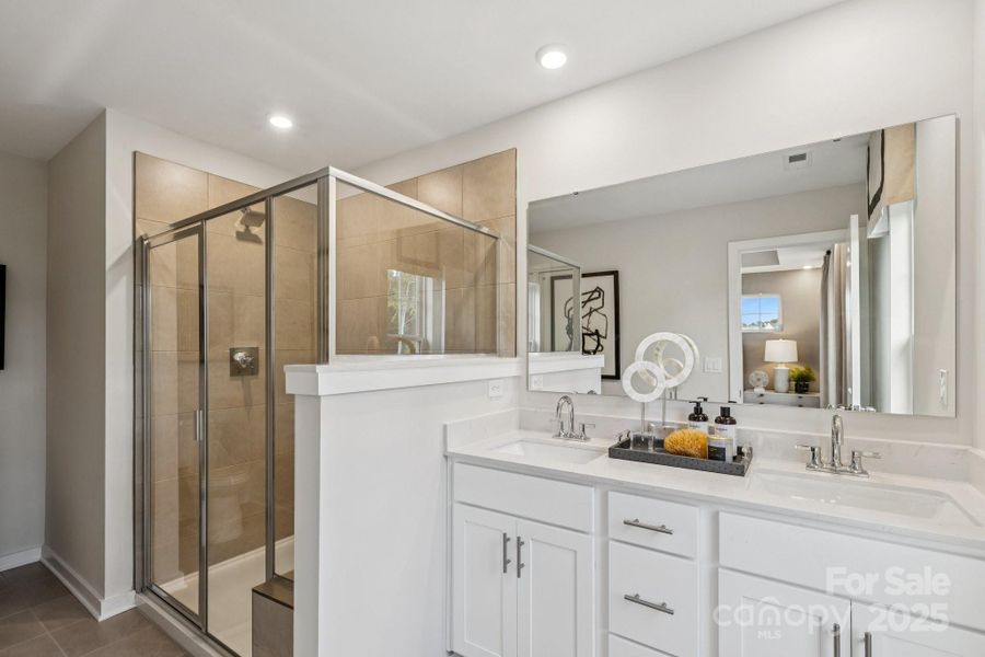 Furnished interior view inside a new home in , Huntersville (Image 13).