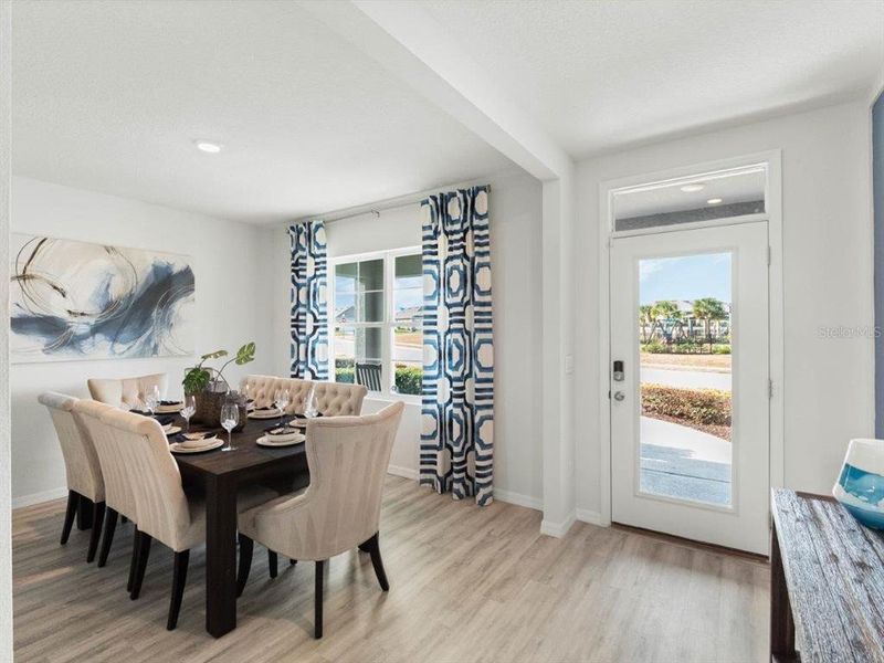 Furnished interior view inside a new home in Cascades, Davenport (Image 26). Furnished interior view inside a new home in Cascades, Davenport (Image 26).