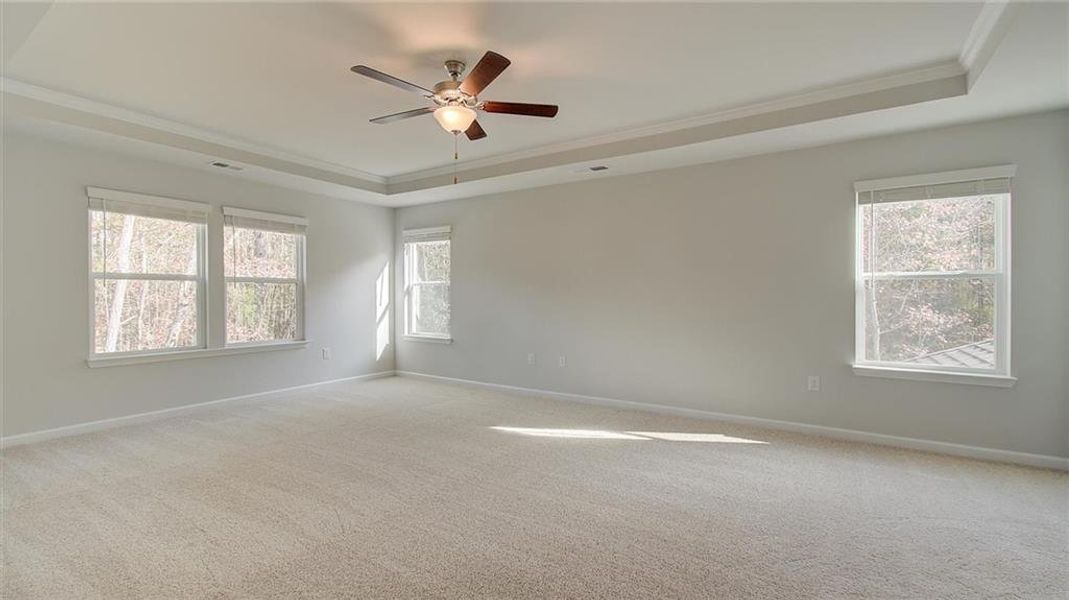 Spacious, unfurnished interior of a new home in Trinity Park, McDonough (Image 29).