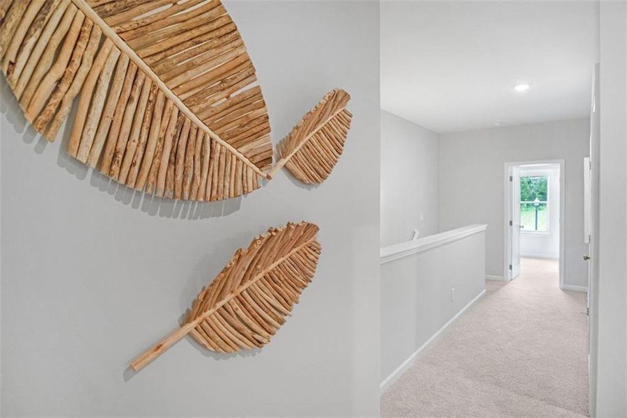 Spacious, unfurnished interior of a new home in Fuller Station, Loganville (Image 19).
