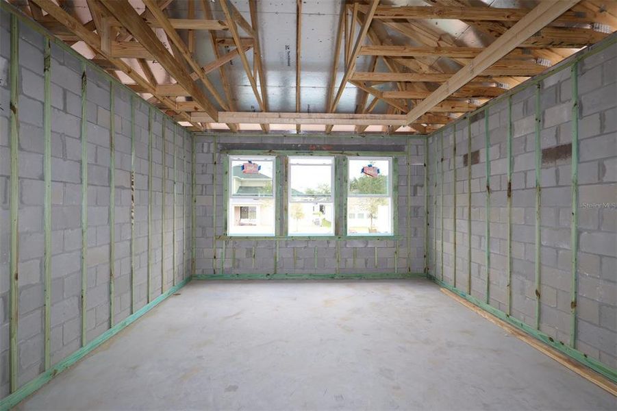 In-progress construction of a new home in Ravencliffe, Oviedo, FL (Image 6).