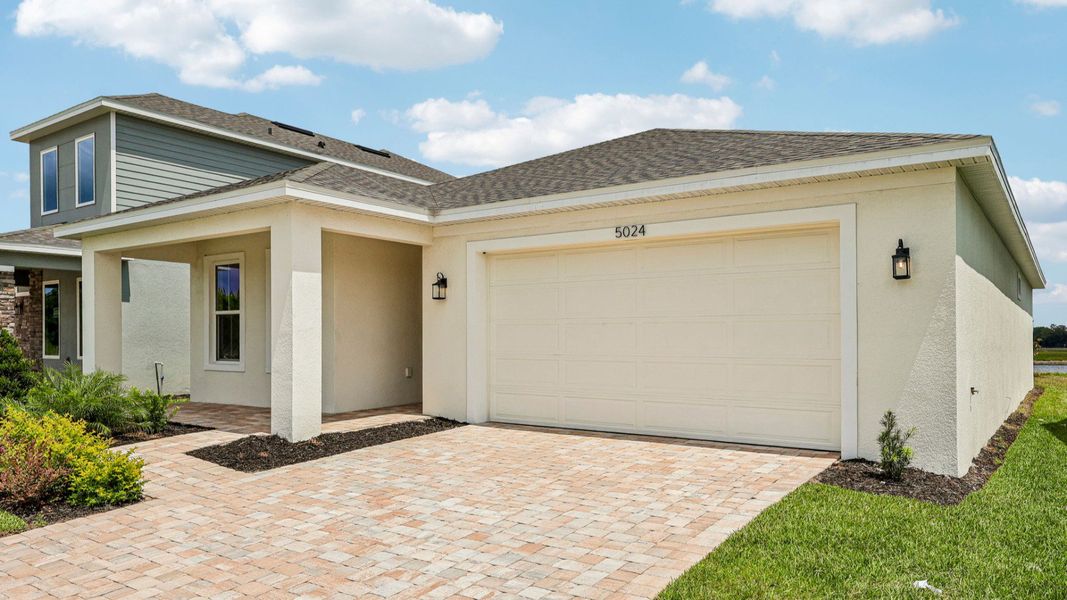 Buttonwood Floor Plan in Trailside New Homes in Mount Dora, FL Buttonwood Floor Plan in Trailside New Homes in Mount Dora, FL