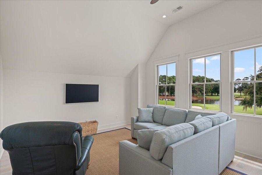 Furnished interior view inside a new home in , Johns Island (Image 59).