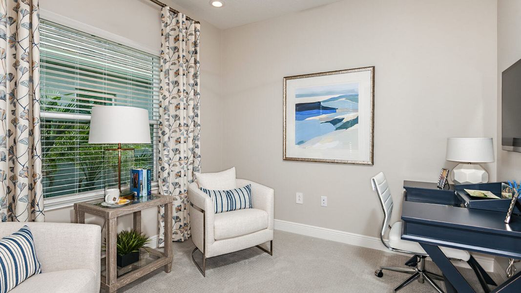 Furnished interior view inside a new home in Palmera, Venice (Image 25).