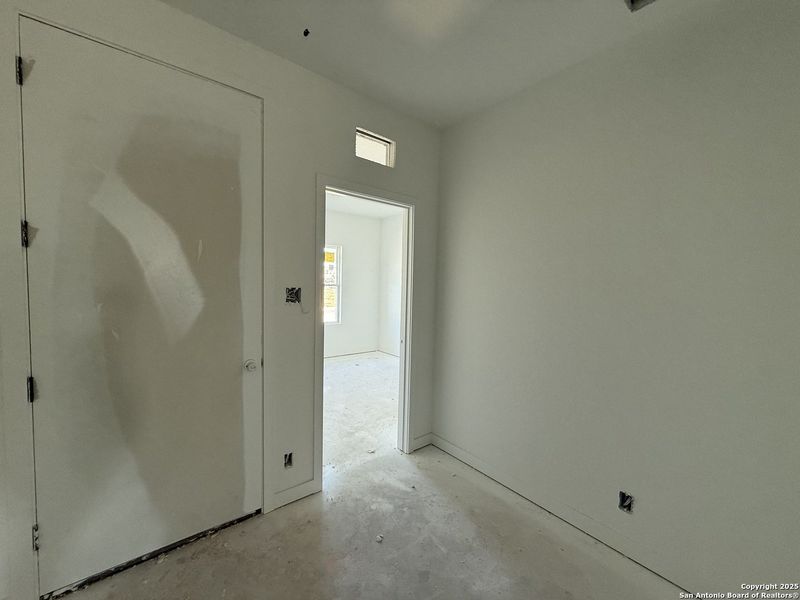 In-progress construction of a new home in Enclave at Hennersby Hollow 50's, San Antonio, TX (Image 25).