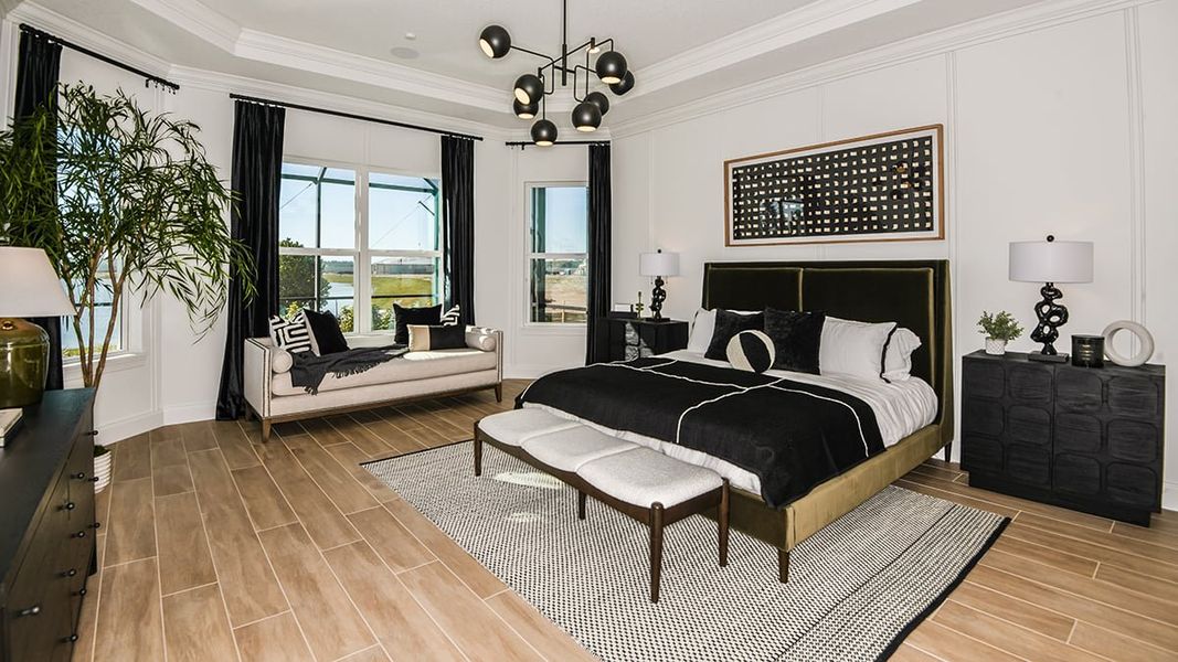 Representative furnished interior of a home built from the Pallazio by Taylor Morrison in Center Lake Ranch Community Group Page, St. Cloud (Image 19). Representative furnished interior of a home built from the Pallazio by Taylor Morrison in Center Lake Ranch Community Group Page, St. Cloud (Image 19).