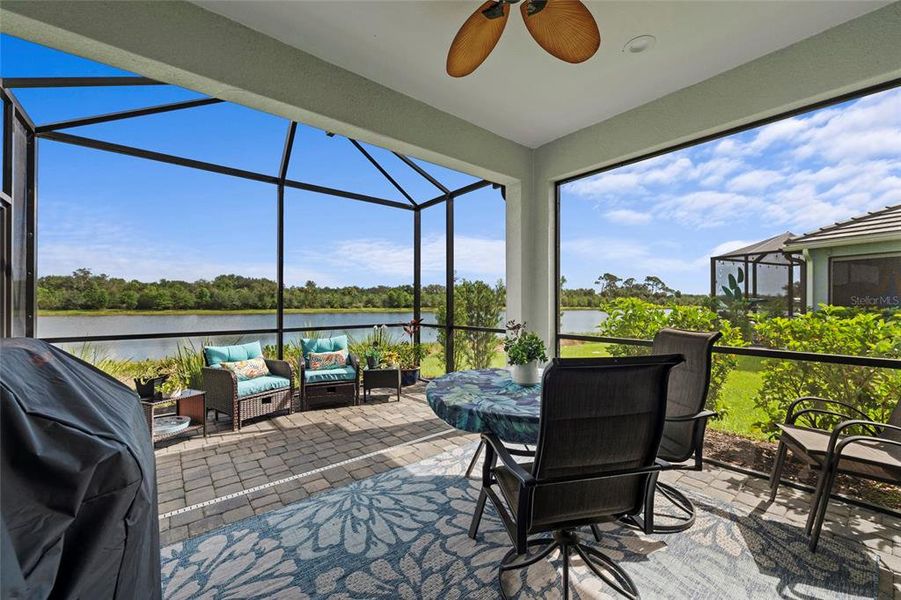 Exterior details and patio area of a home in , Sarasota (Image 22).