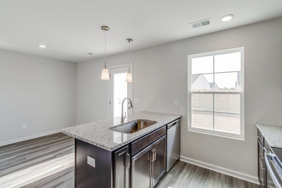 Furnished interior view inside a new home in Astoria, Columbia (Image 10).