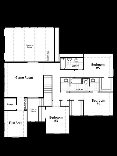 Upstairs Floor Plan
