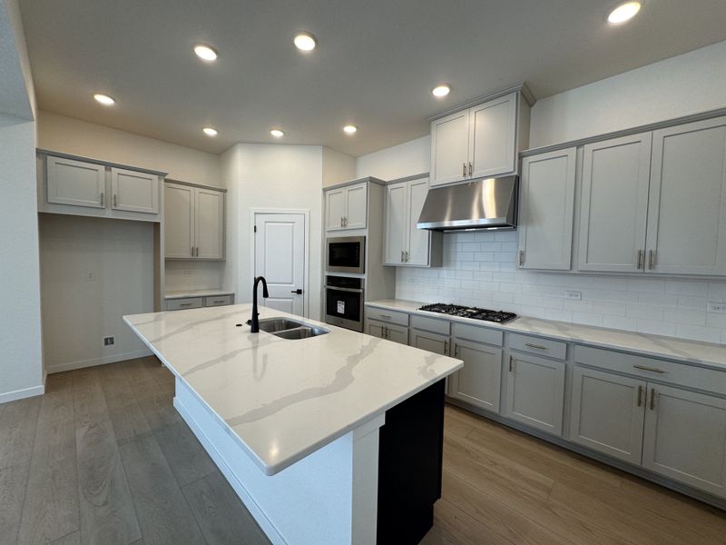 Furnished interior view inside a new home in Elevate at Wolf Ranch, Colorado Springs (Image 5).