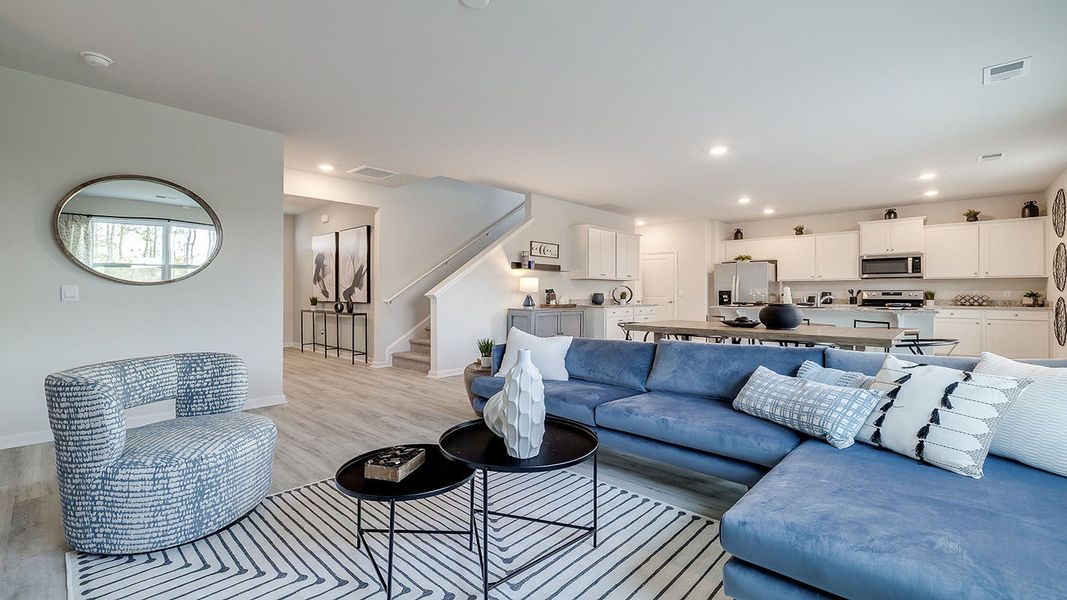 Furnished interior view inside a new home in Cypress Landing, Hardeeville (Image 6).