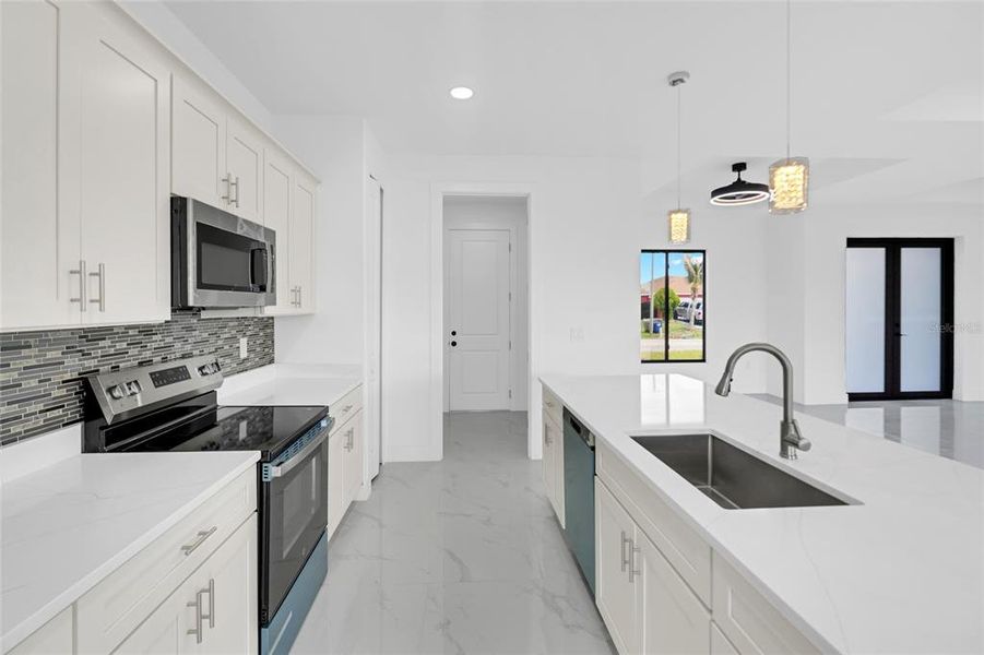 Furnished interior view inside a new home in , Lehigh Acres (Image 16).