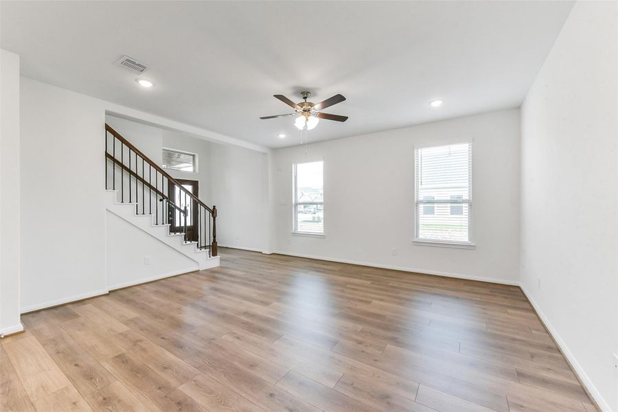 Spacious, unfurnished interior of a new home in , Houston (Image 17). Spacious, unfurnished interior of a new home in , Houston (Image 17).