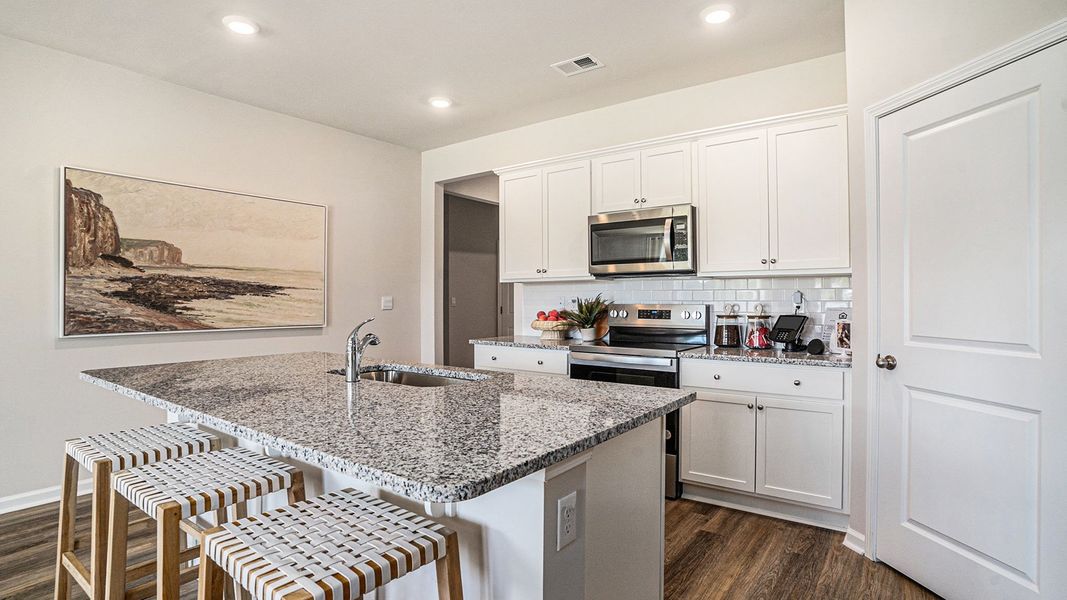Furnished interior view inside a new home in Auberon Woods, Conway (Image 8).