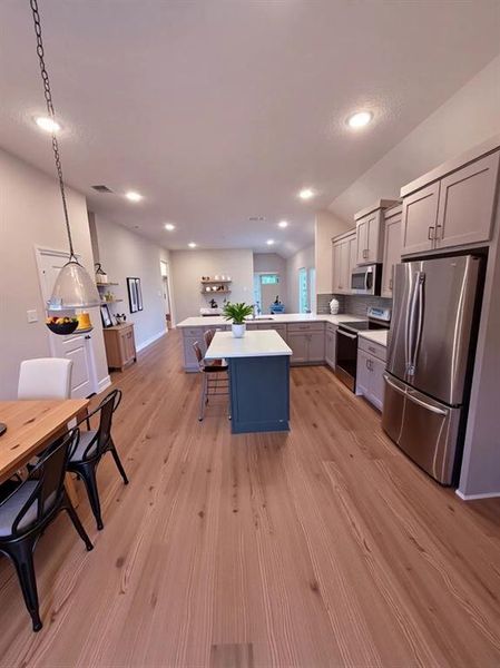 Furnished interior view inside a new home in , Dallas (Image 15).