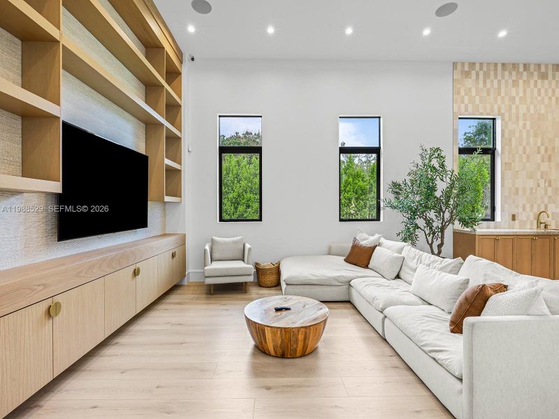 Furnished interior view inside a new home in , Palmetto Bay (Image 9).