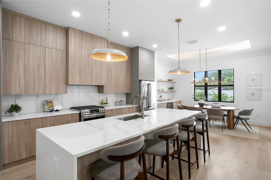 Furnished interior view inside a new home in , Tampa (Image 18).