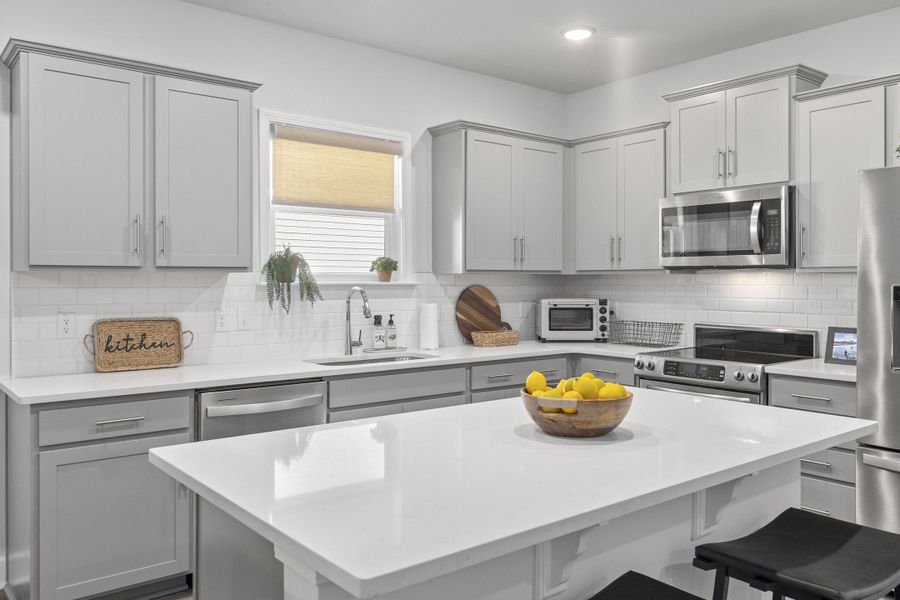 Furnished interior view inside a new home in Cedar Glen Preserve, Huger (Image 11).