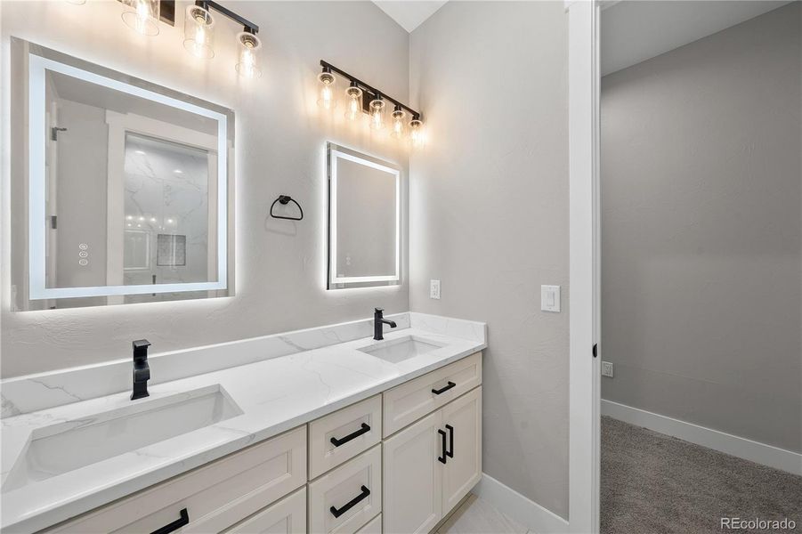 Bedroom #3 and #4 Jack and Jill Bathroom