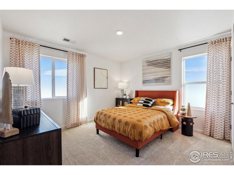 Furnished interior view inside a new home in Vantage, Berthoud (Image 9).