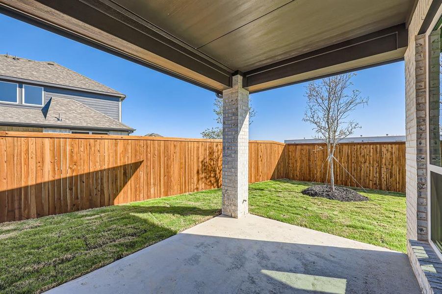 View of yard featuring a patio area