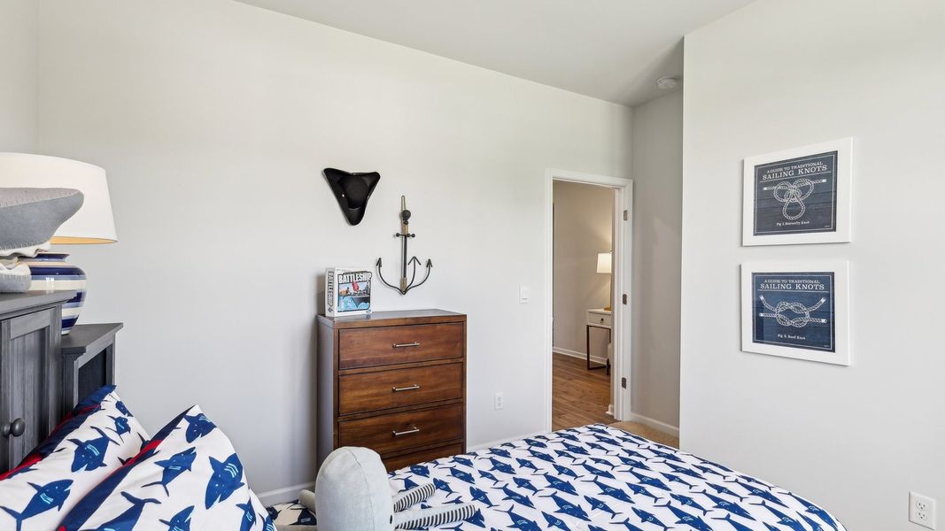 Furnished interior view inside a new home in Reserve at Hickory Ridge, Columbia (Image 29).