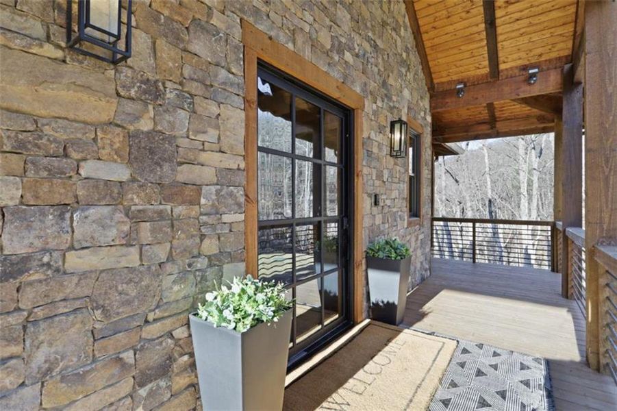 Exterior details and patio area of a home in , Mineral Bluff (Image 29). Exterior details and patio area of a home in , Mineral Bluff (Image 29).