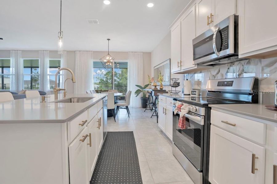 Furnished interior view inside a new home in Providence, Davenport (Image 18). Furnished interior view inside a new home in Providence, Davenport (Image 18).