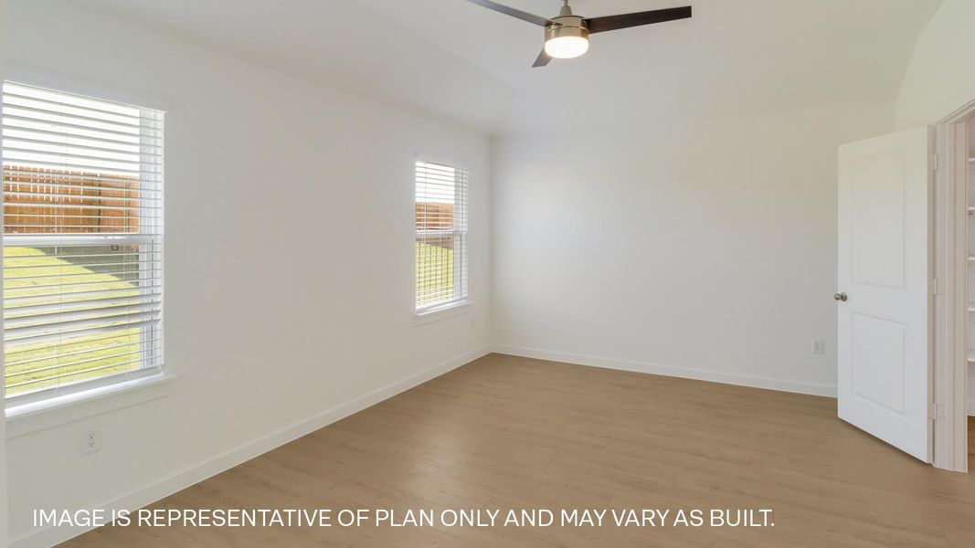 Spacious, unfurnished interior of a new home in Trails at Wildhorse, Austin (Image 8).