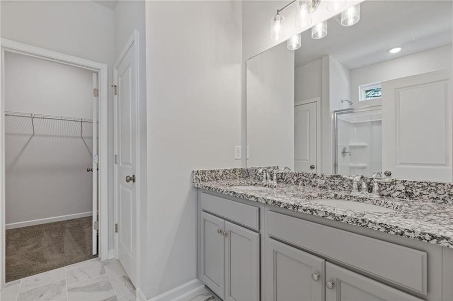 Furnished interior view inside a new home in High Shoals, Dallas (Image 12).