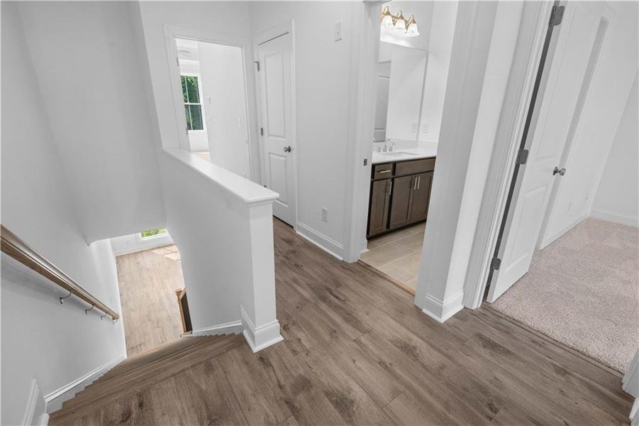 Spacious, unfurnished interior of a new home in Waterhaven, Cumming (Image 30).