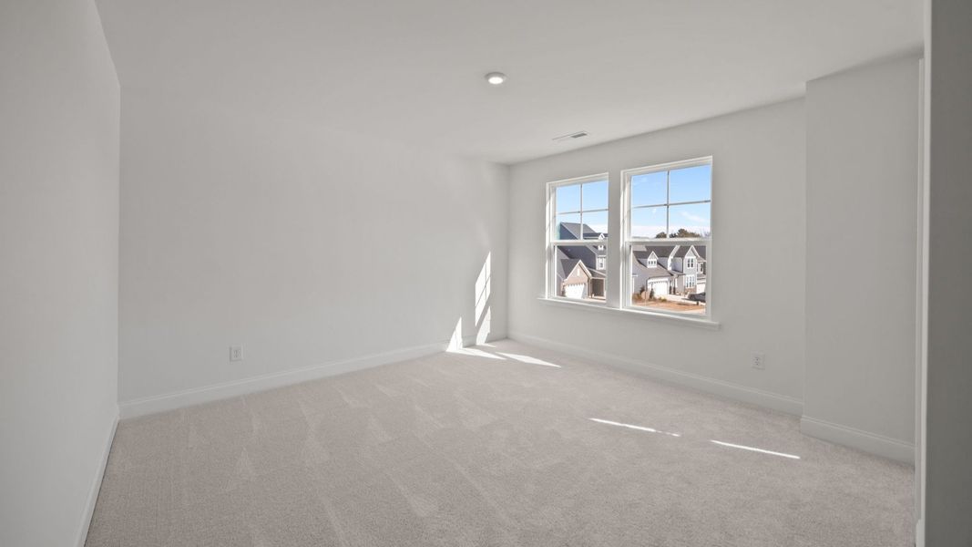 The Burton Plan in Farms at Bellingham by DRB Homes in Charlotte NC - Bedroom