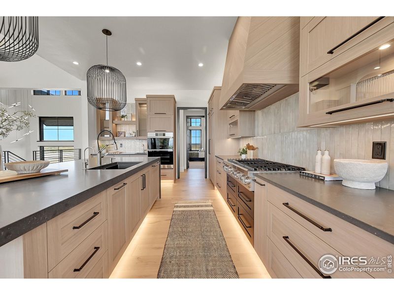 Furnished interior view inside a new home in , Fort Collins (Image 11).