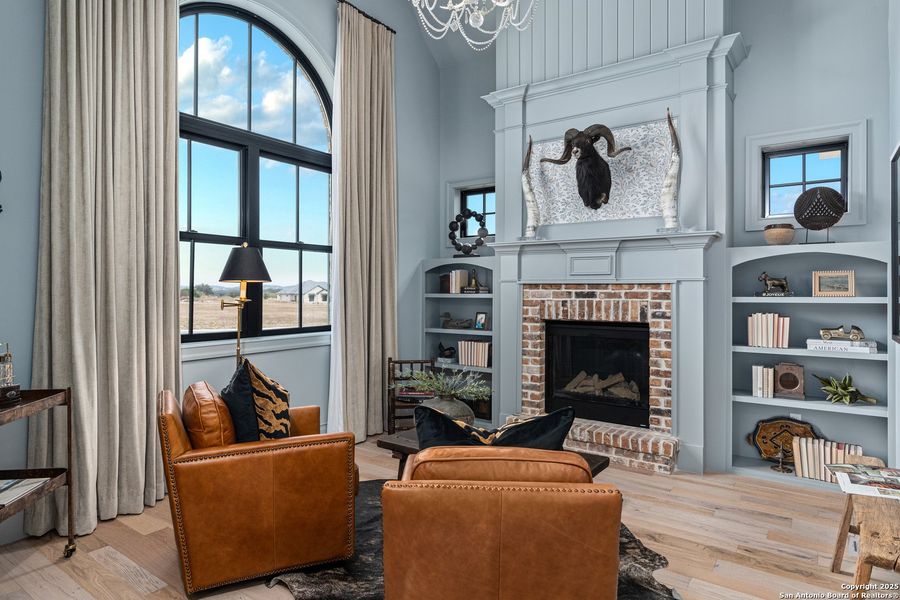 Furnished interior view inside a new home in , Kerrville (Image 16).