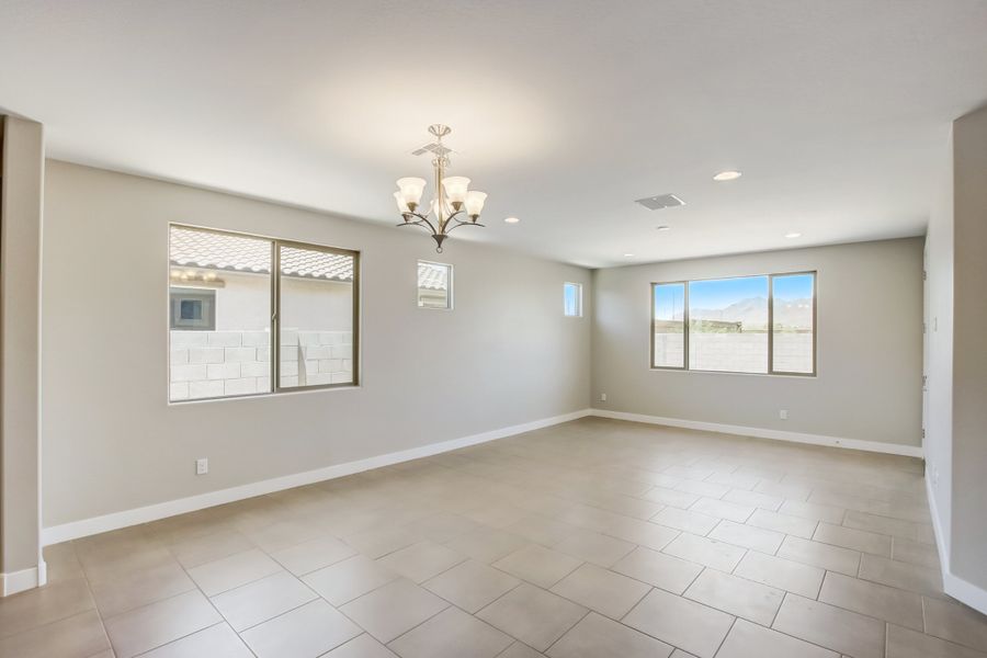 Representative unfurnished interior of a home built from the Castillo Series - Acacia by Brightland Homes in Castillo at Anderson Parc, Buckeye (Image 20). Representative unfurnished interior of a home built from the Castillo Series - Acacia by Brightland Homes in Castillo at Anderson Parc, Buckeye (Image 20).